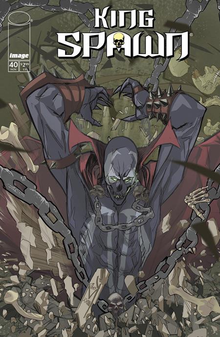 King Spawn #40 封面 A Thaddeus Robeck | 2024 年 11 月 27 日