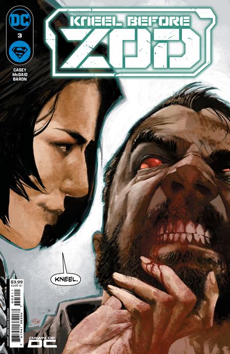 《Kneel Before Zod》#3（共 12 個）封面 A Jason Shawn Alexander