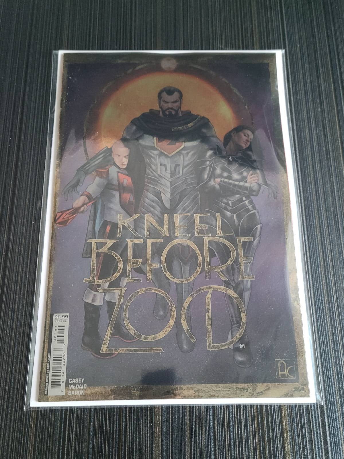 Kneel Before Zod #1 (of 12) Cover D Ariel Colon Foil Variant