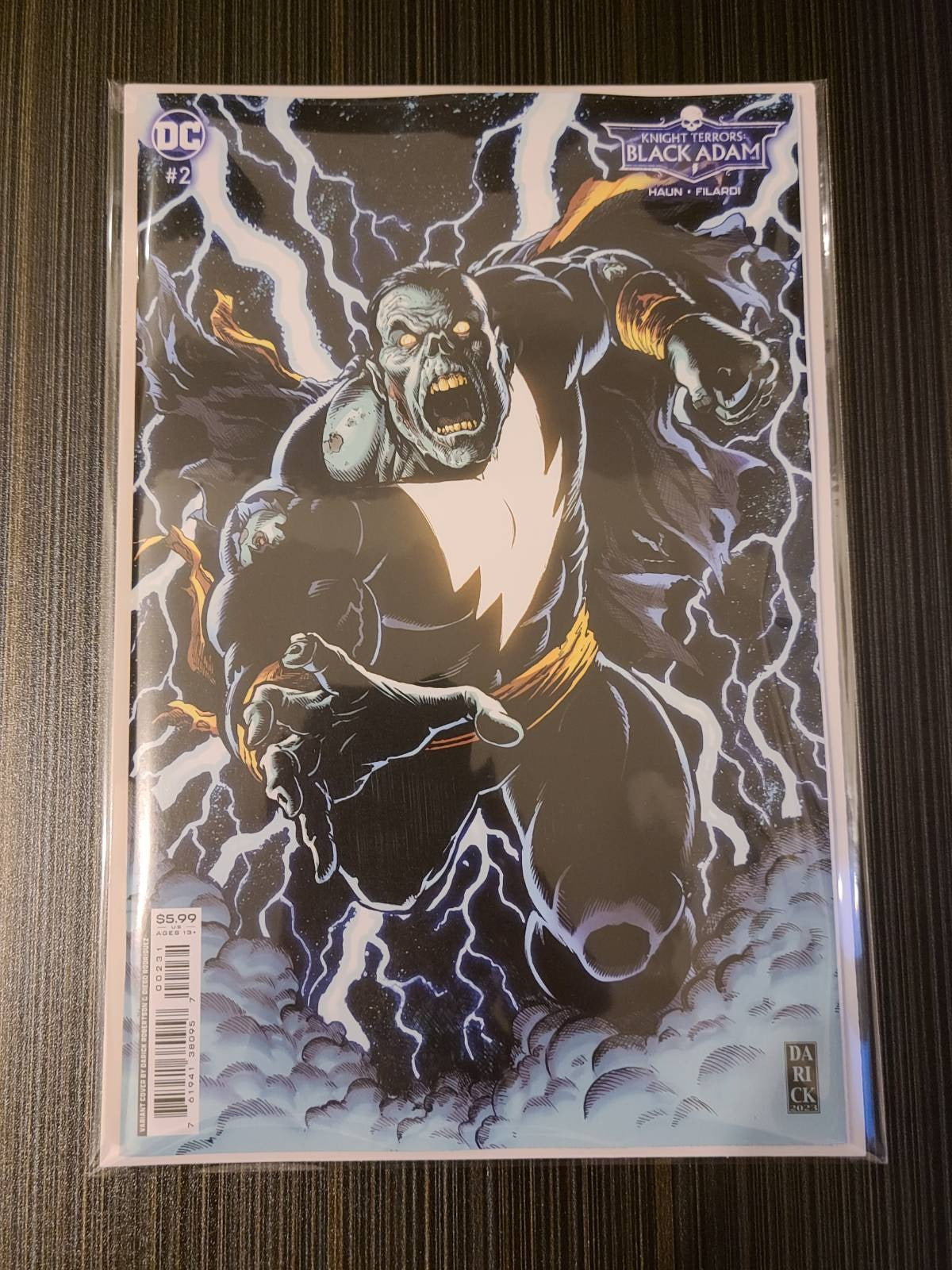 Knight Terrors Black Adam #2 (of 2) Cover C Darick Robertson Card Stock Variant