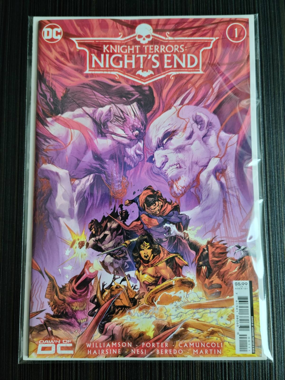 Knight Terrors Nights End #1 (One Shot) Cover A Howard Porter