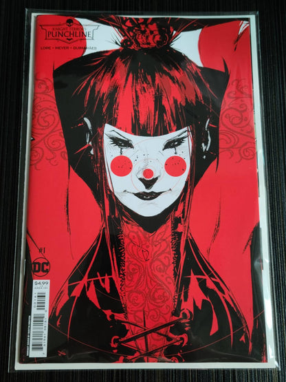 Knight Terrors Punchline #1 (of 2) Cover D Dustin Nguyen Midnight Card Stock Variant