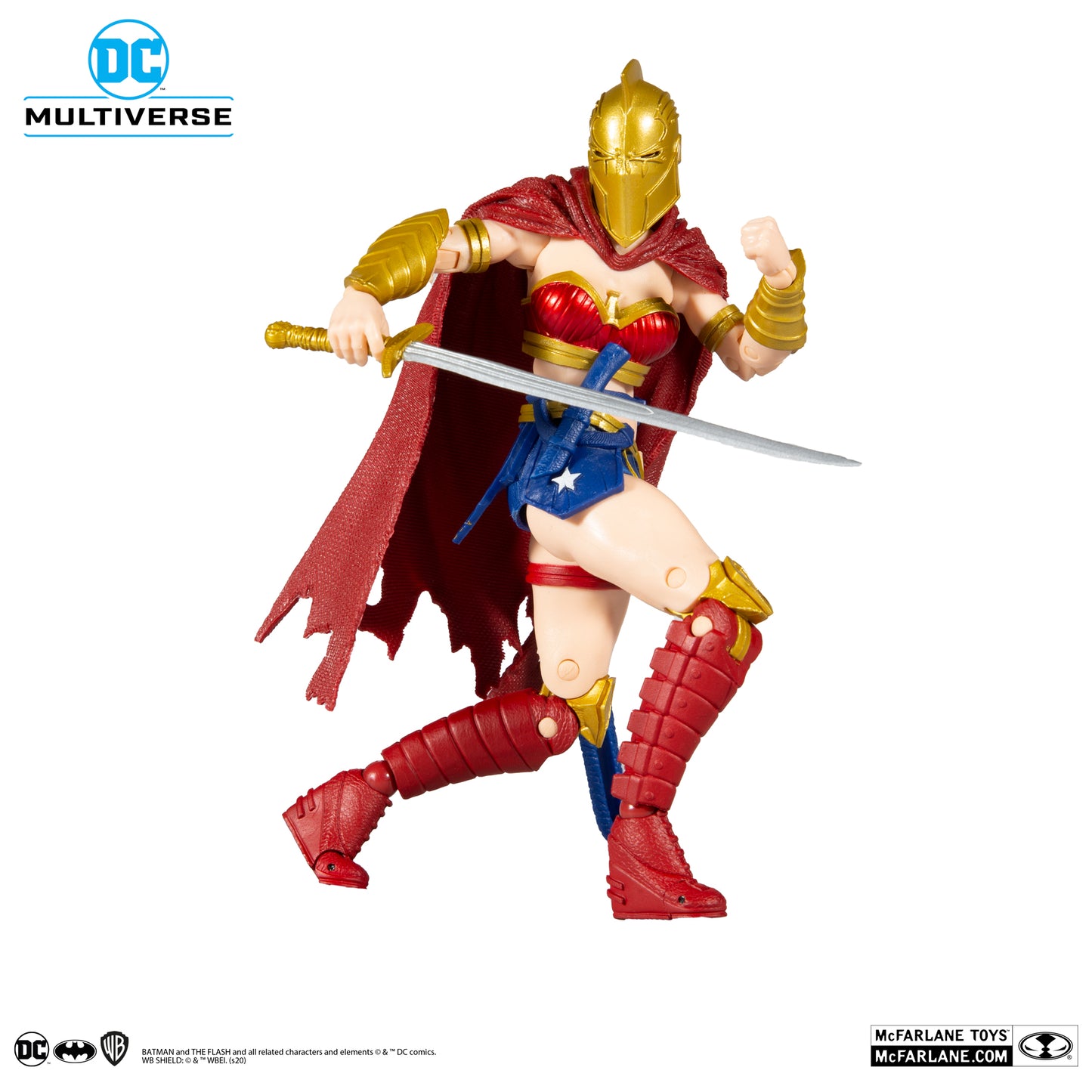 McFarlane Last Knight On Earth: Wonder Woman With Helmet Of Faith 7” Scale Action Figure