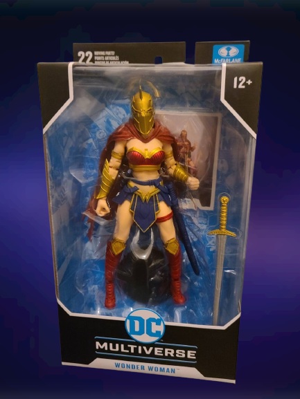 McFarlane Last Knight On Earth: Wonder Woman With Helmet Of Faith 7” Scale Action Figure