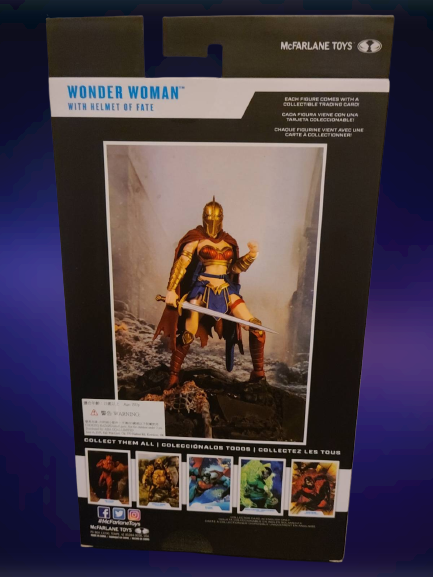 McFarlane Last Knight On Earth: Wonder Woman With Helmet Of Faith 7” Scale Action Figure