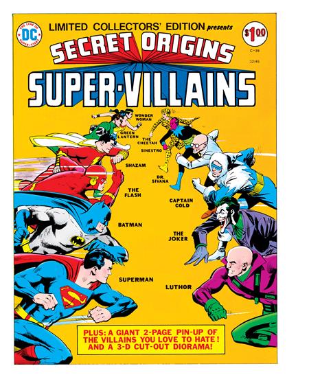 Limited Collectors Edition #39 Secret Origins Super-Villains Facsimile Edition Cover A Dick Giordano | 24 February 2026