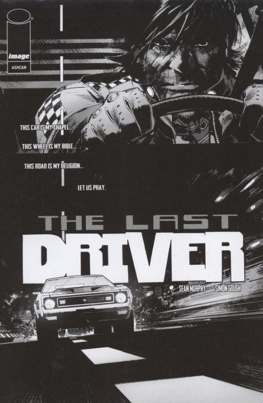 Last Driver Ashcan #1 Sean Murphy Black & White Variant