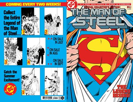 Man of Steel #1 Facsimile Edition Cover A John Byrne | 14 April 2026
