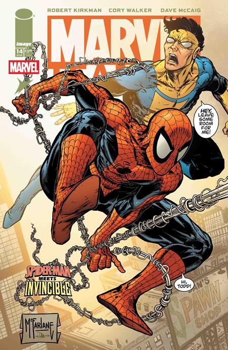 Marvel Teamup #14 Facsimile Edition Cover D Todd Mcfarlane & Dave Mccaig Variant | 3 March 2026