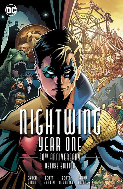 Nightwing Year One 20th Anniversary Deluxe Edition Hardcover Book Market Scott Mcdaniel Edition