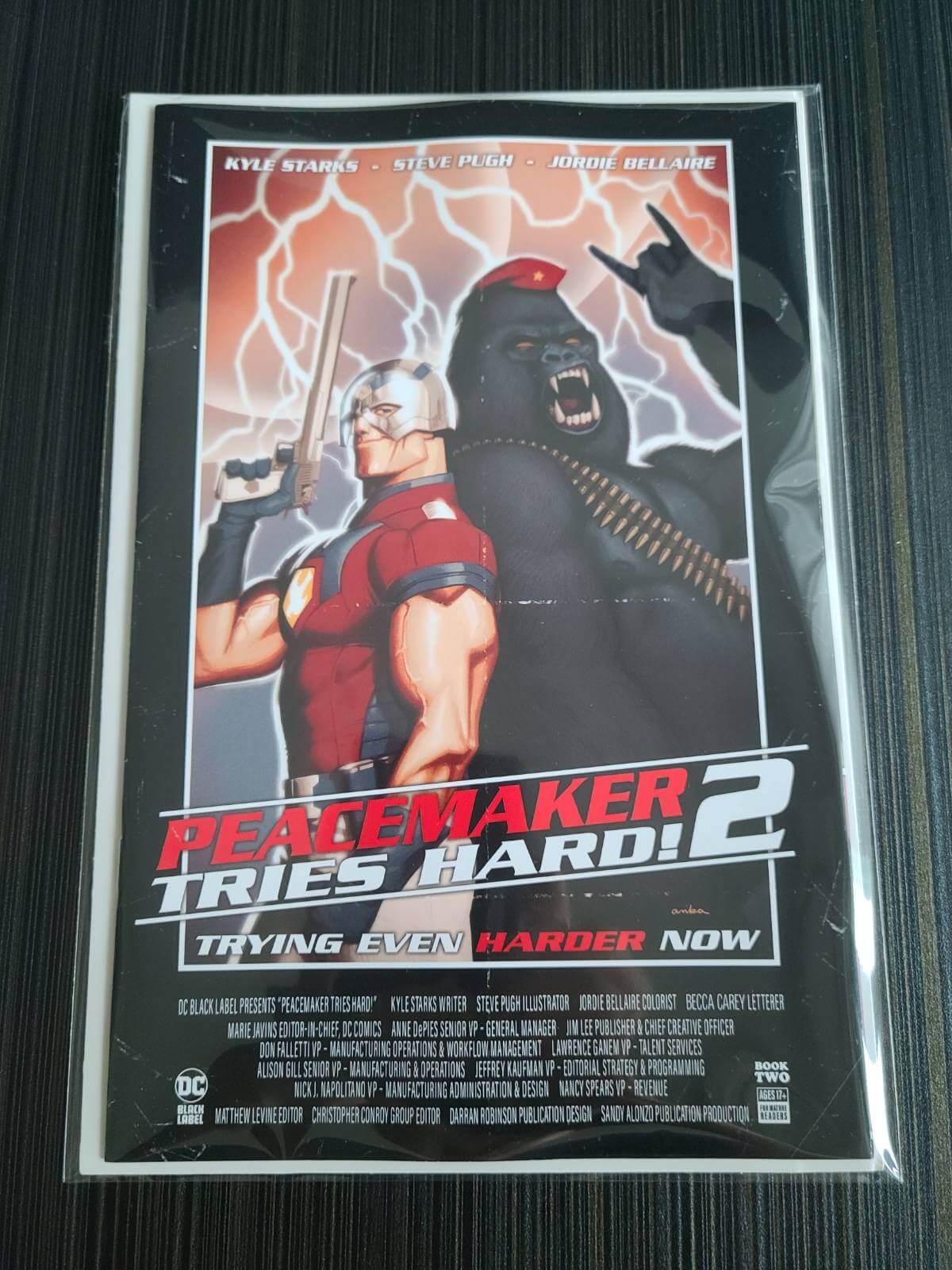 PEACEMAKER TRIES HARD #2 (OF 6) CVR C KRIS ANKA MOVIE POSTER VAR (MR)