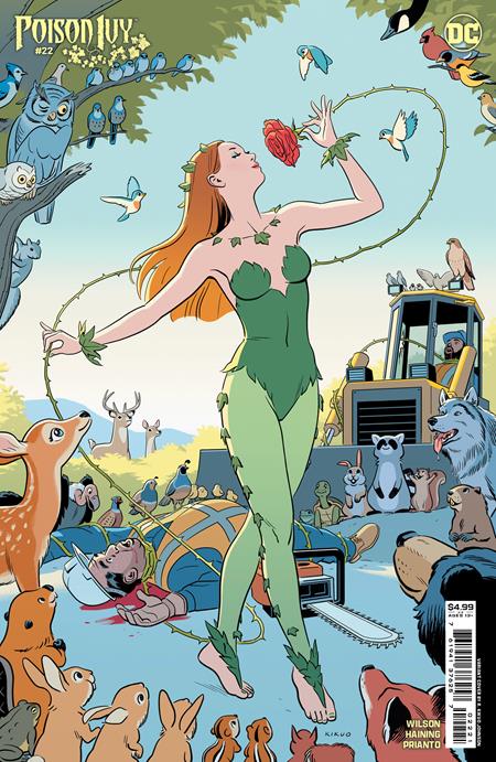 Poison Ivy #22 Cover C R Kikuo Johnson Card Stock Variant | 7 May 2024