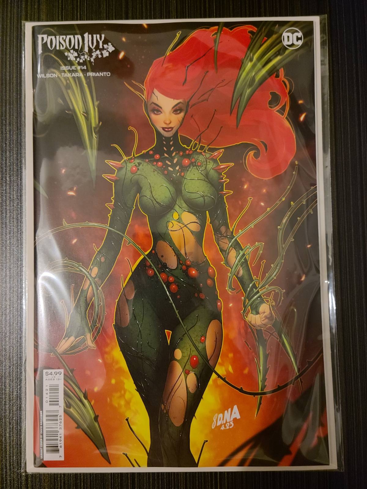 Poison Ivy #14 Cover B David Nakayama Card Stock Variant