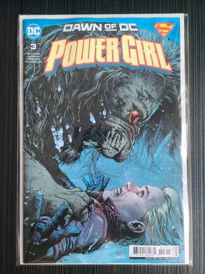 Power Girl #3 封面為加里·弗蘭克 (Gary Frank)