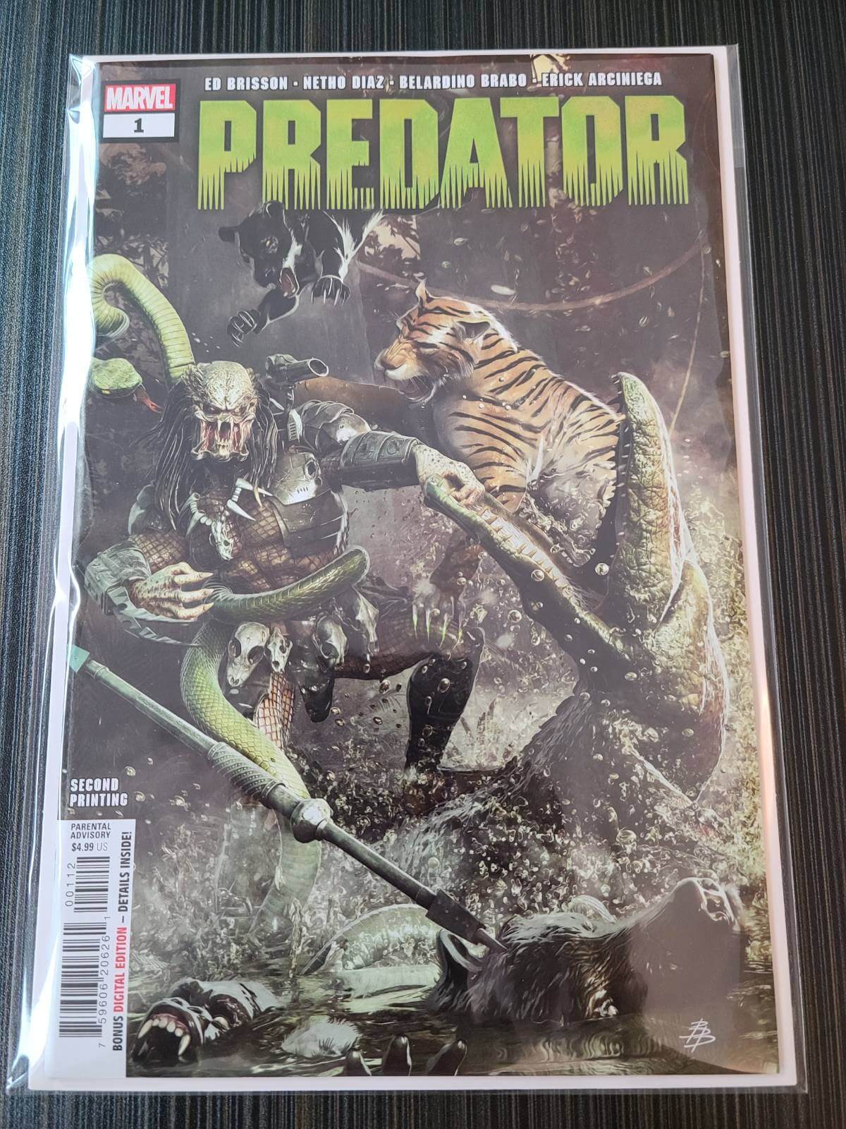 Predator #1 Bjorn Barends 2nd Printing Variant