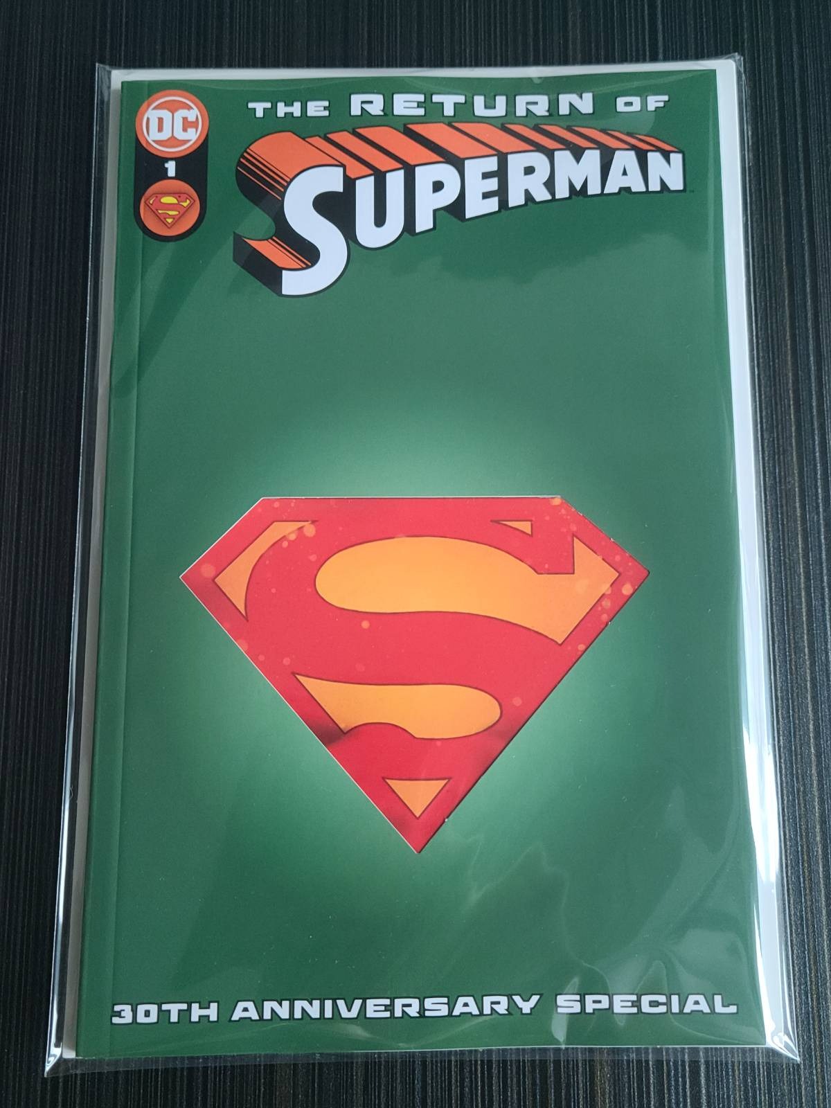Return of Superman 30th Anniversary Special #1 (One Shot) Cover E Ben Oliver the Eradicator Die-Cut Variant