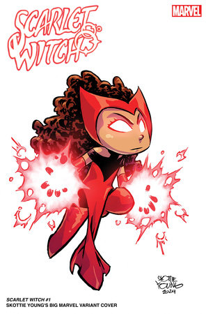 Scarlet Witch #1 Skottie Young's Big Marvel Variant | 12 June 2024