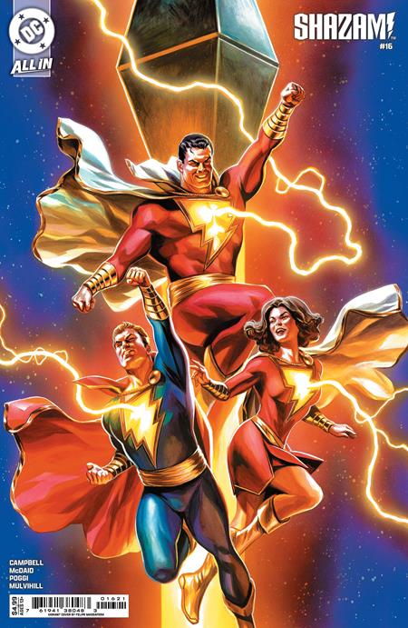 Shazam #16 Cover B Felipe Massafera Card Stock Variant | 1 October 2024