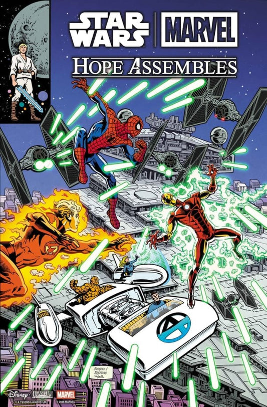 Star Wars/Marvel: Hope Assembles #1 Cover F Dan Jurgens Retro Variant (January 2027)