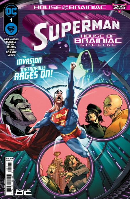 超人布萊尼亞克之家特別#1（一擊）封面賈馬爾坎貝爾（布萊尼亞克之家）| 2024 年 4 月 30 日