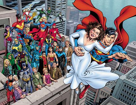 超人：婚礼专辑30周年特刊 #1 (一次性刊物) 封面 A Dan Jurgens & Jerry Ordway 环绕式 | 2026年10月27日