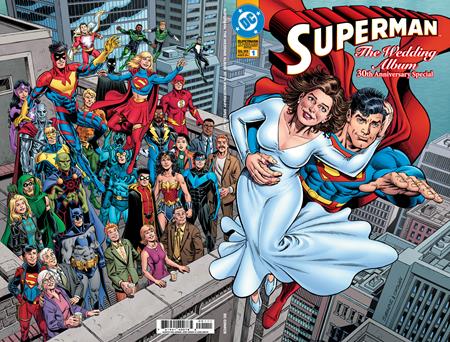 Superman The Wedding Album 30th Anniversary Special #1 (One Shot) 封面 A Dan Jurgens & Jerry Ordway 全幅式 | 2026年10月27日