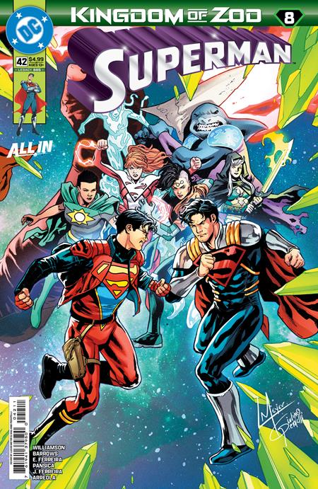 Superman #42 Cvr A Lucas Meyer Connecting (Kingdom of Zod) | 22 September 2026