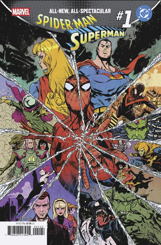 Marvel/DC: Spider-Man/Superman #1 Sanford Greene Homage Variant | 22 April 2026