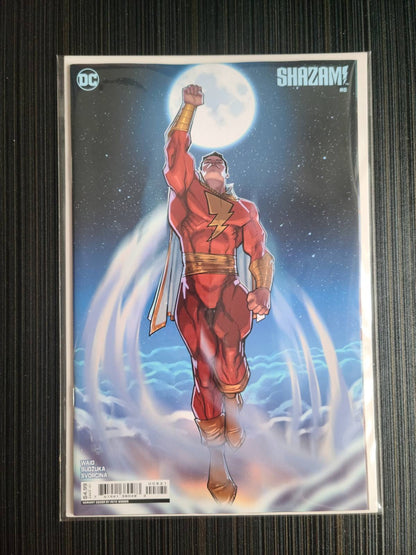 Shazam #8 Cover B Pete Woods Card Stock Variant