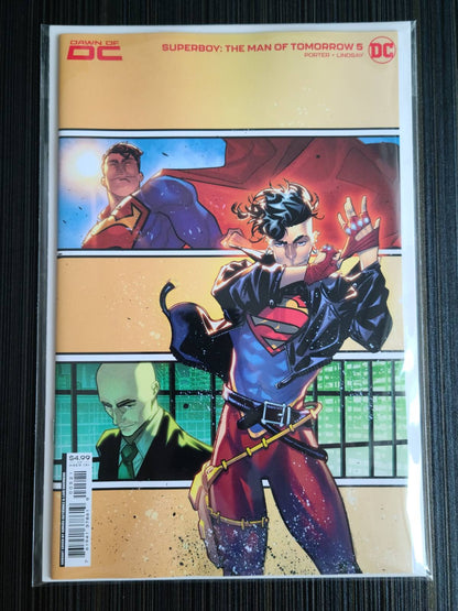 Superboy The Man of Tomorrow #5 (of 6) Cover B Adrian Gutierrez Card Stock Variant
