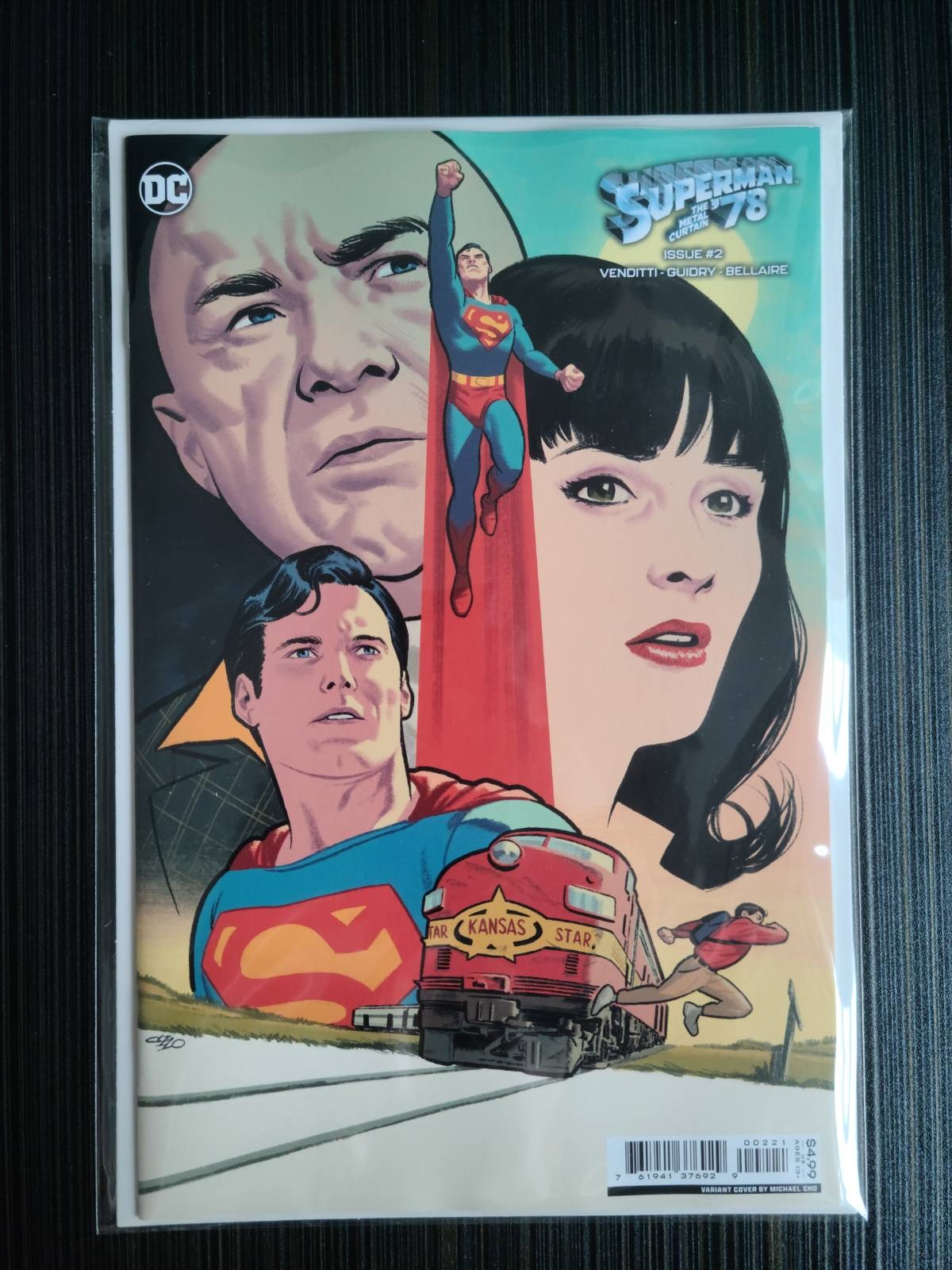 Superman 78 The Metal Curtain #2 (of 6) Cover B Michael Cho Card Stock Variant