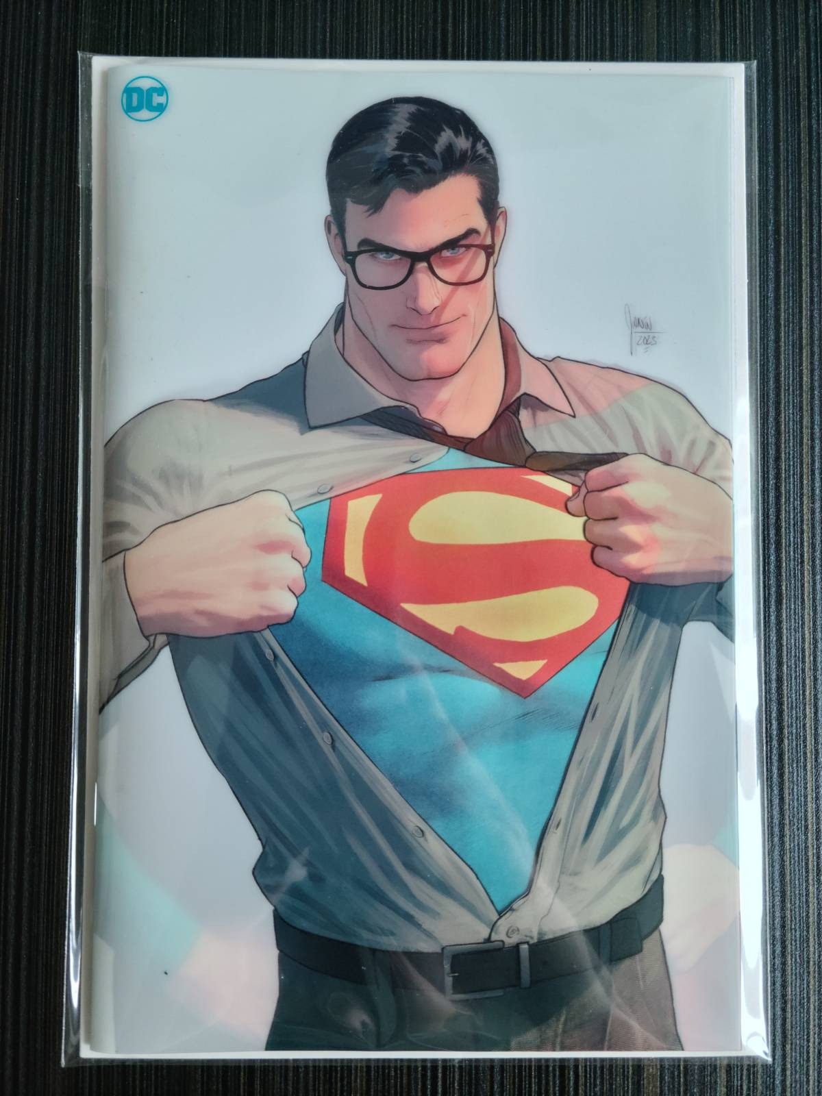 Superman #6 Cover F Mikel Janin Costume Acetate Variant
