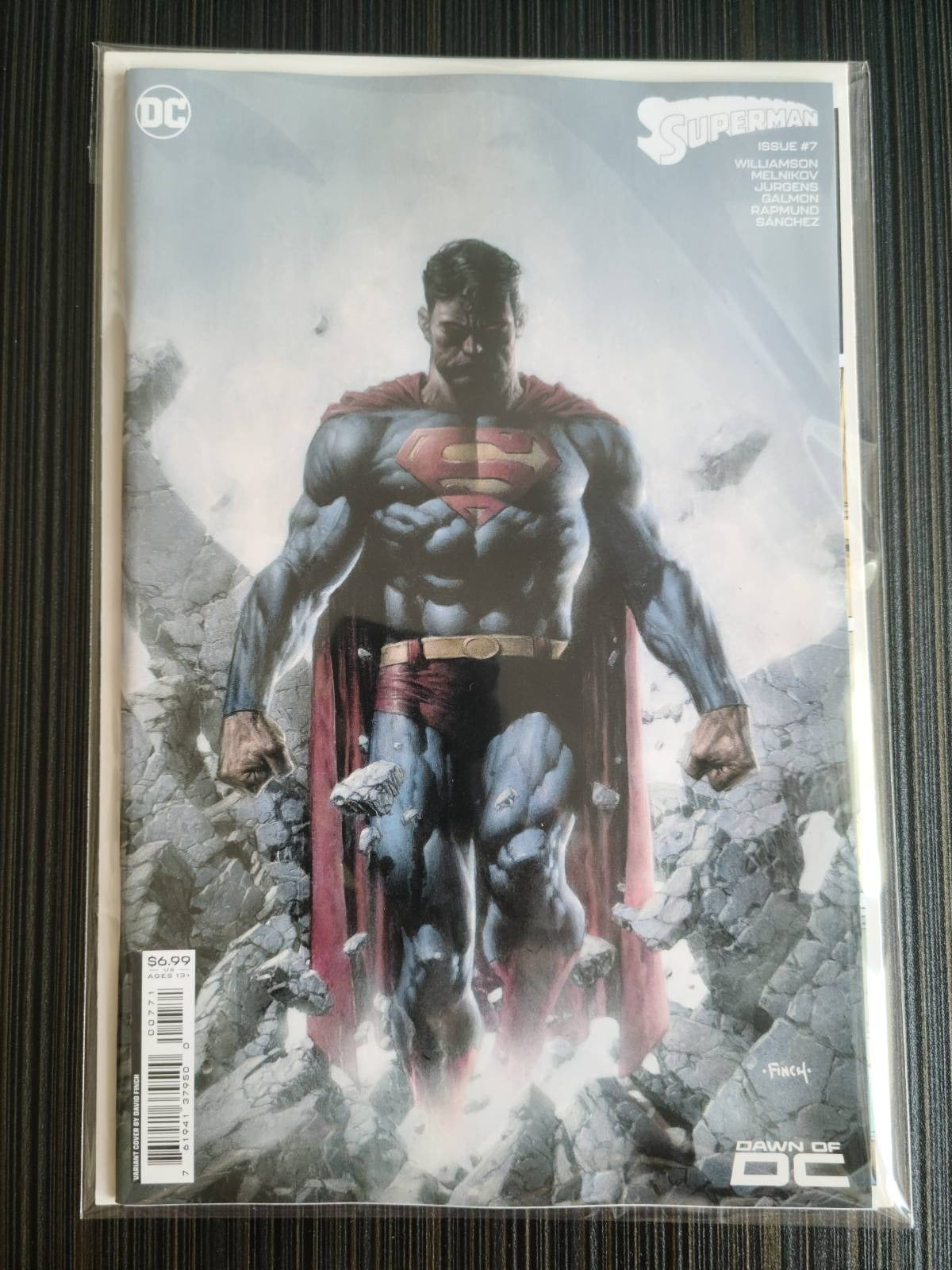 Superman #7 Cover E David Finch Card Stock Variant (#850)