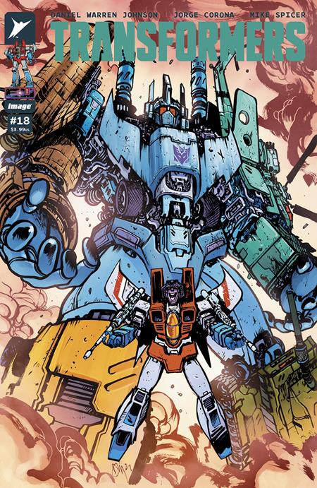 Transformers #18 Cover A Daniel Warren Johnson & Mike Spicer | 12 March 2025