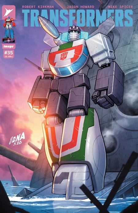 变形金刚 #35 封面 A David Nakayama | 2026年8月12日