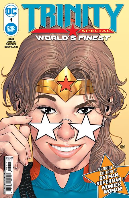 Trinity Special Worlds Finest #1 (One Shot) 封面 A Daniel Sampere