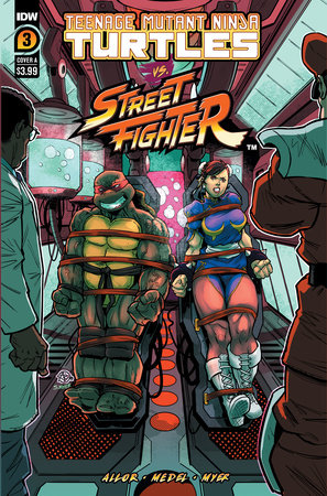 Teenage Mutant Ninja Turtles Vs. Street Fighter #3 (of 5) Cover A