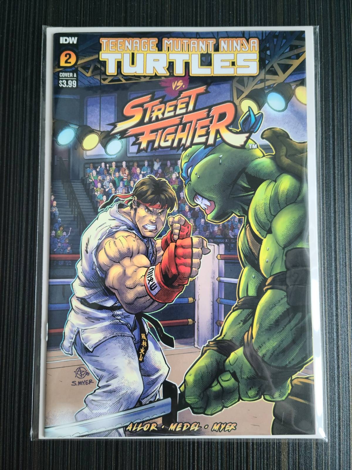 Teenage Mutant Ninja Turtles vs. Street Fighter #2 (of 5) Cover A