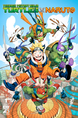 Teenage Mutant Ninja Turtles x Naruto #1 Cover A | 20 November 2024