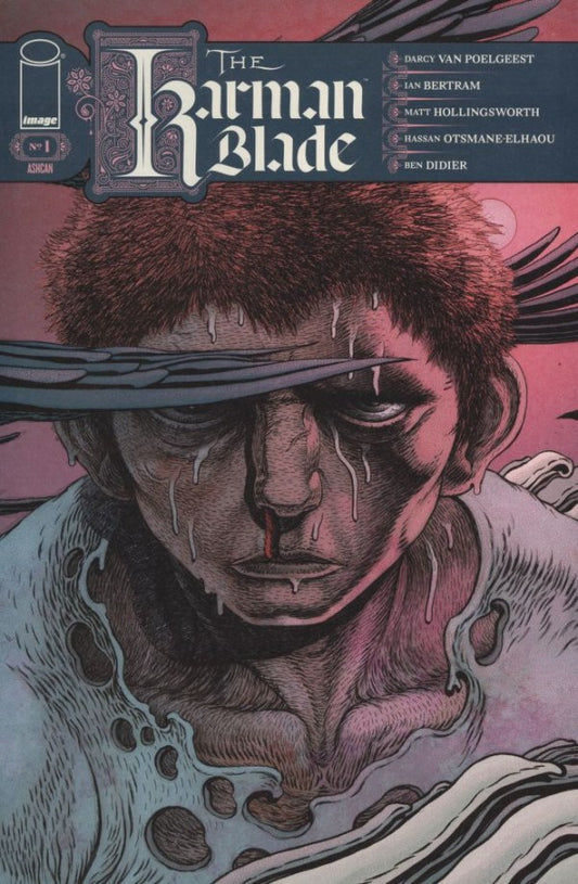 The Karman Blade Ashcan #1 Ian Bertram Wraparound Variant