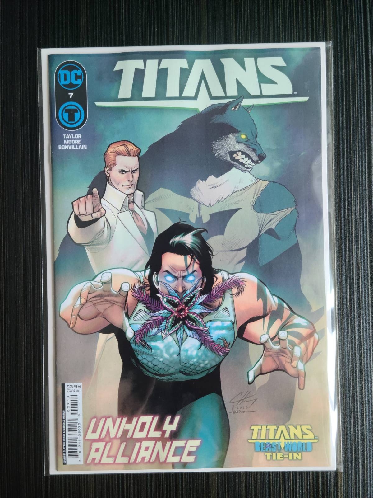 Titans #7 Cover A Clayton Henry