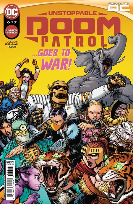 Unstoppable Doom Patrol #6 (of 7) Cover A Chris Burnham