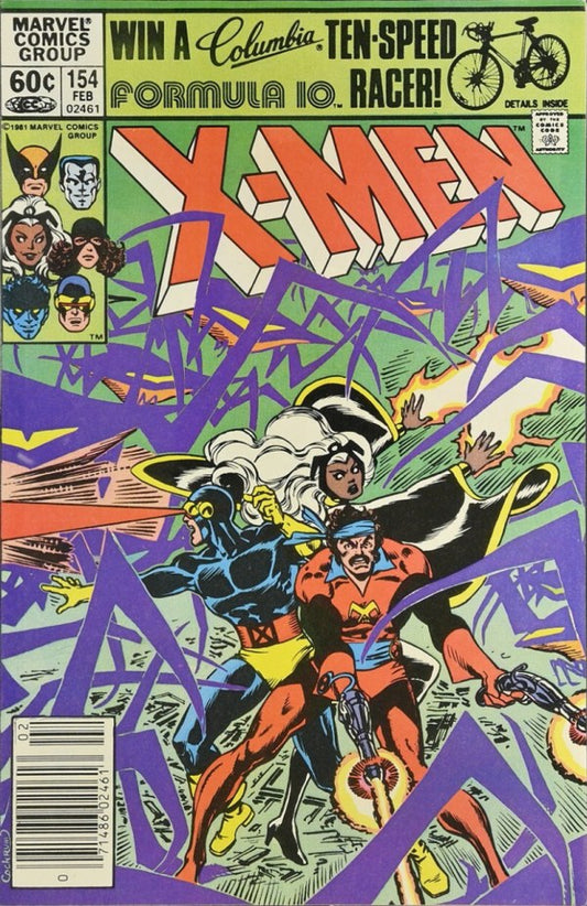 Uncanny X-Men #154 (1981) Newsstand