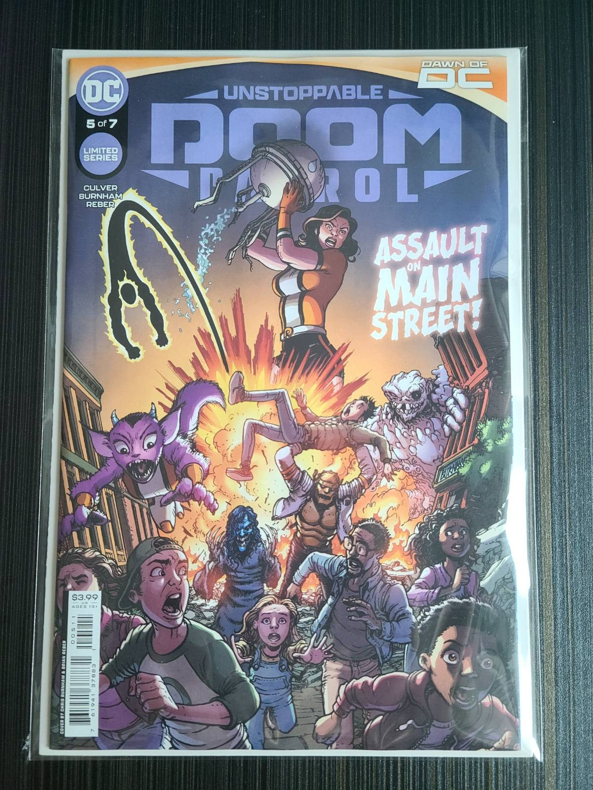 Unstoppable Doom Patrol #5 (of 7) Cover A Chris Burnham