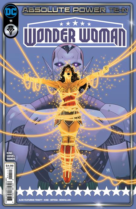 《神力女超人》#11 封面 A Daniel Sampere（絕對力量）| 2024 年 7 月 16 日