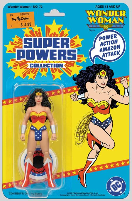 Wonder Woman #72 Facsimile Edition Cvr B Jason Geyer & Alex Saviuk Wonder Woman Super Powers Card Stock Variant | 22 September 2026