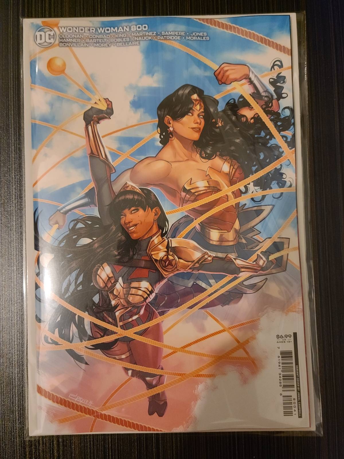 Wonder Woman #800 Cover C Jamal Campbell