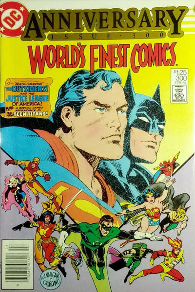 World's Finest Comics #300 Newsstand Edition (1983)