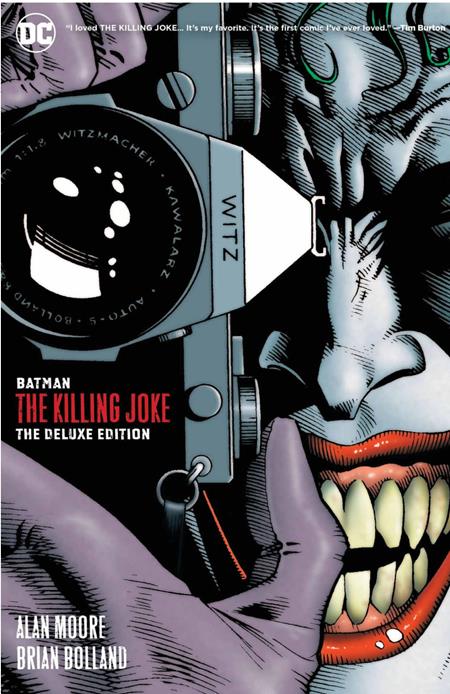 joker using a camera taking photo