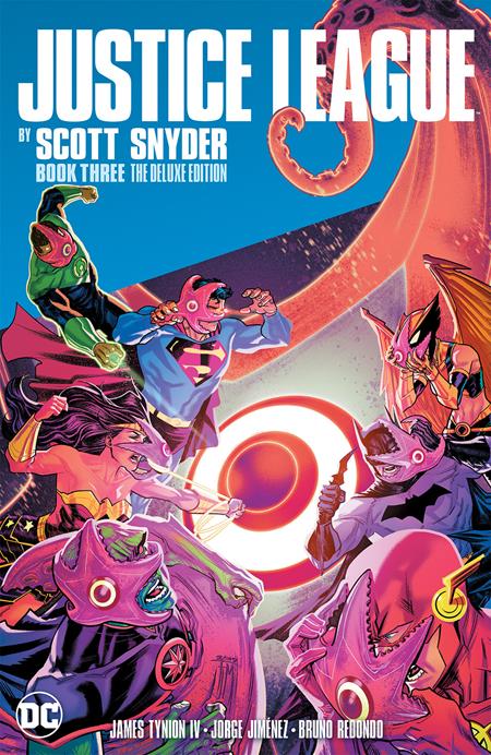 justice league fighting Starro